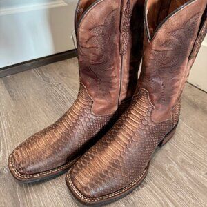 ***NEW NEVER Worn*** Dan Post Python Print Boots 10 1/2D